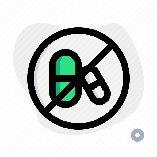 No, drugs, outdoor, restricted, pills icon - Download on Iconfinder