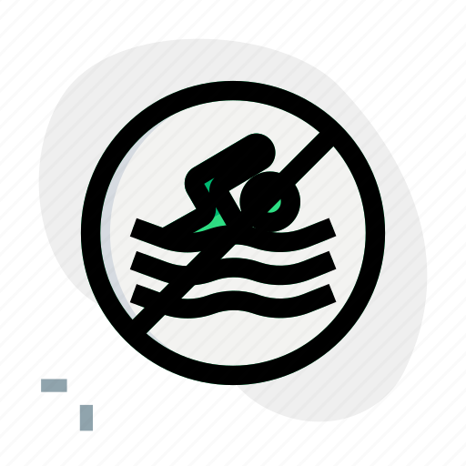 No, swimming, outdoor, restricted, forbidden icon - Download on Iconfinder