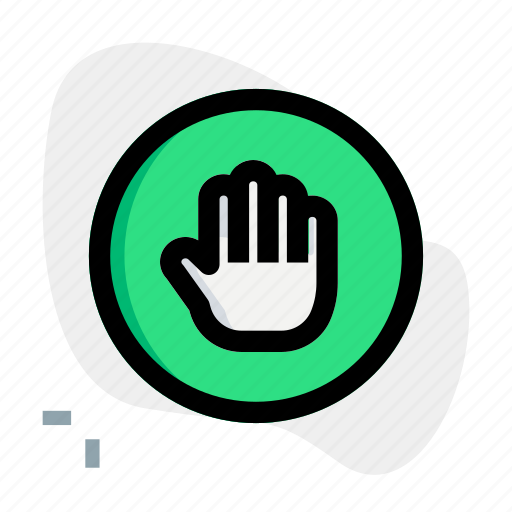 Stop, outdoor, pause, hand, sign board icon - Download on Iconfinder