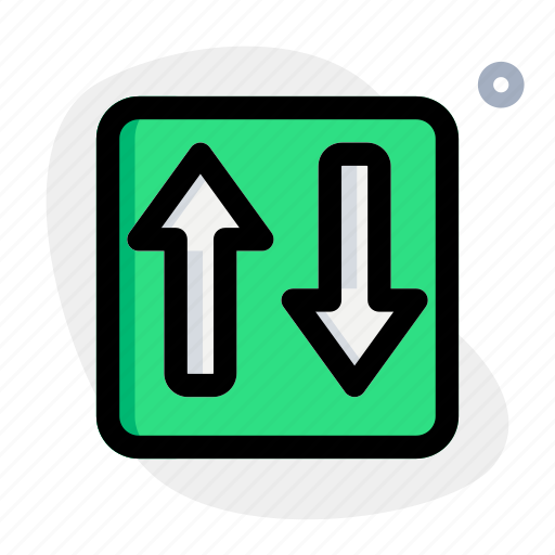 Two, ways, sign, outdoor, road sign icon - Download on Iconfinder