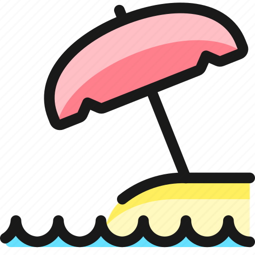Parasol, beach, water icon - Download on Iconfinder