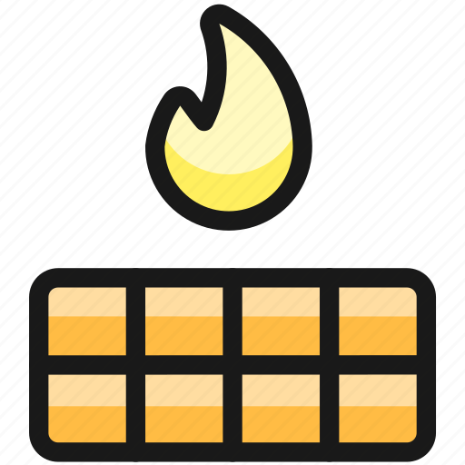 Outdoors, fire, camp icon - Download on Iconfinder