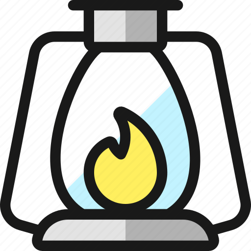 Outdoors, flame, lantern icon - Download on Iconfinder