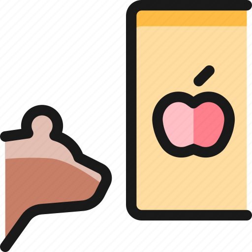 Outdoors, pig, apple icon - Download on Iconfinder
