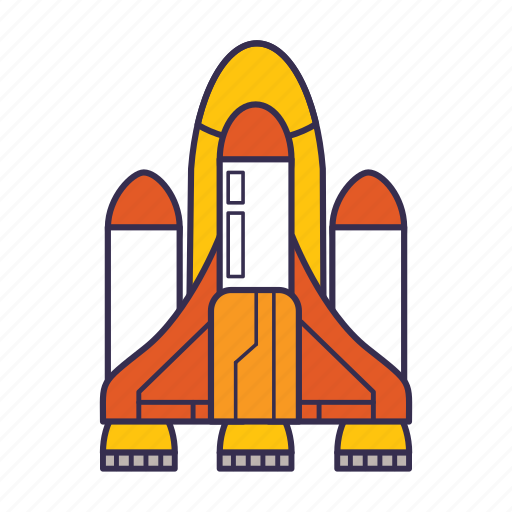 Rocket, shuttle, space, spaceship icon - Download on Iconfinder