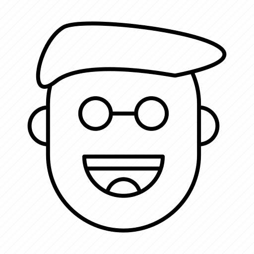 Avatar, emoji, face, happy, student icon - Download on Iconfinder