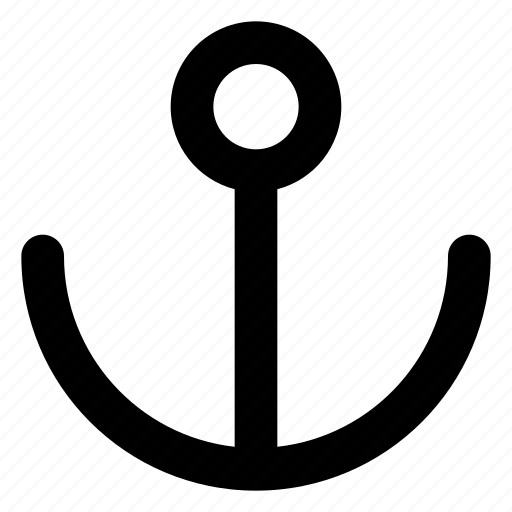 Anchor, navy, ship anchor, ship dock icon - Download on Iconfinder