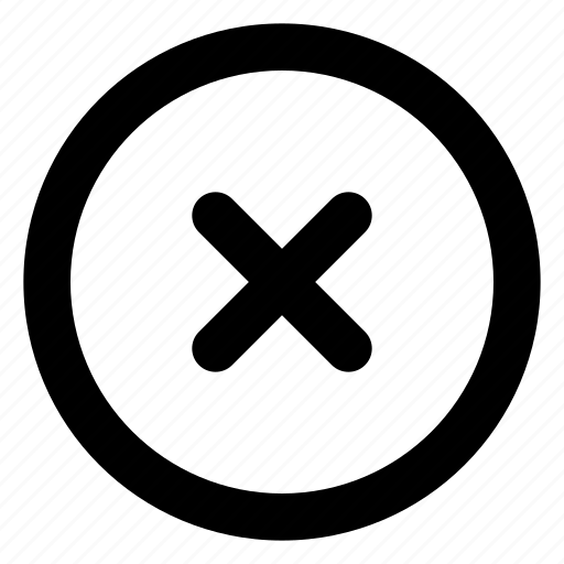 Circle, cross, danger, denied icon - Download on Iconfinder