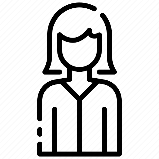 Woman, girl, female, avatar icon - Download on Iconfinder