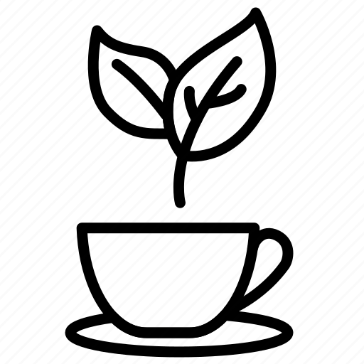 Cup, leaf, nature, of, tea, tea leaf, tree icon - Download on Iconfinder