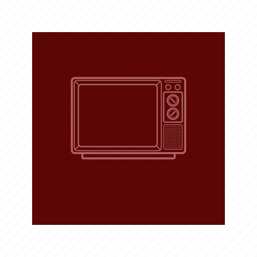Color, entertainment, outline, show, television, tv icon - Download on Iconfinder