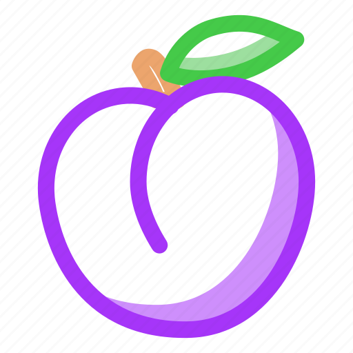 Tropical, fruit, plum icon - Download on Iconfinder