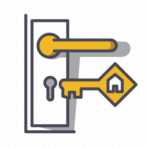 Property, house key, real estate icon - Download on Iconfinder