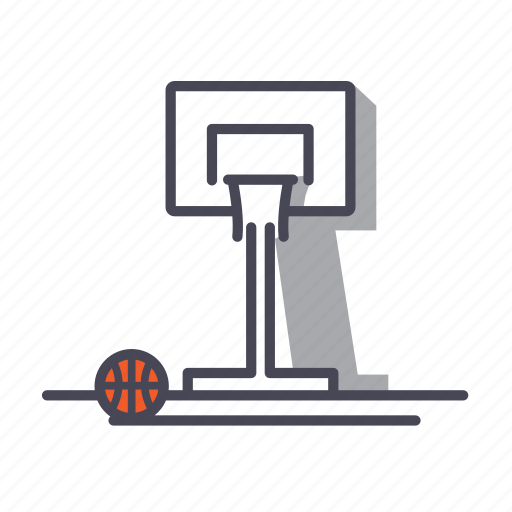 Property, basketball pole, sport icon - Download on Iconfinder