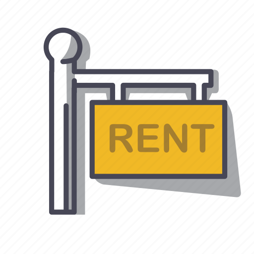 Property, rent, board, real estate icon - Download on Iconfinder