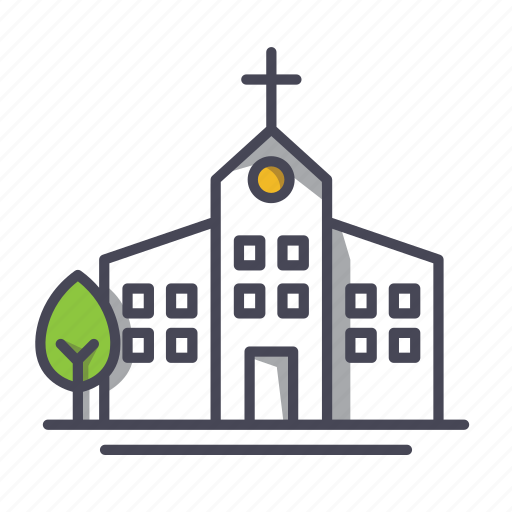 Property, real estate, church, building icon - Download on Iconfinder