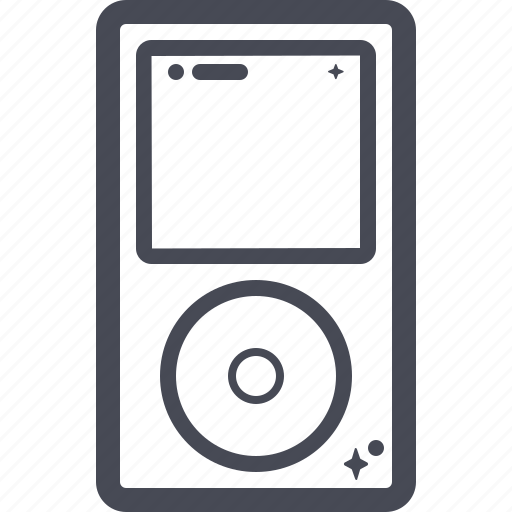 Music player, ipod, retro tech icon - Download on Iconfinder