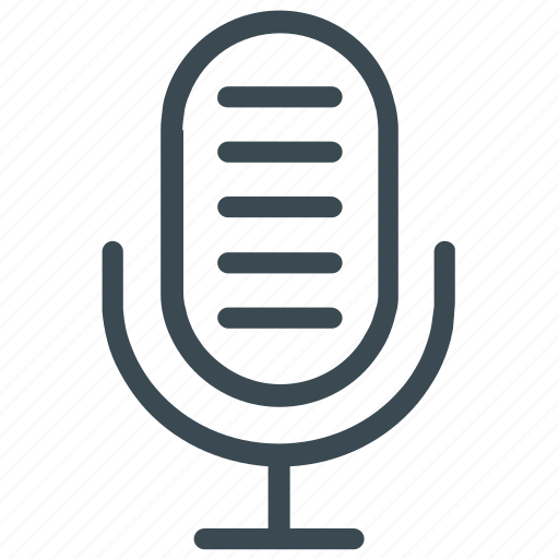 Mic, microphone icon - Download on Iconfinder on Iconfinder
