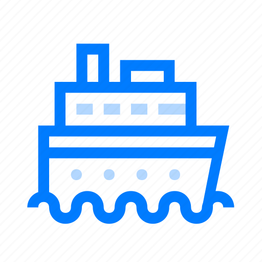 Boat, cruise, ship, travel icon - Download on Iconfinder