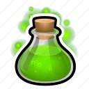 bulb, flask, magic, medieval, potion
