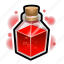 flask, magic, medieval, potion, square 