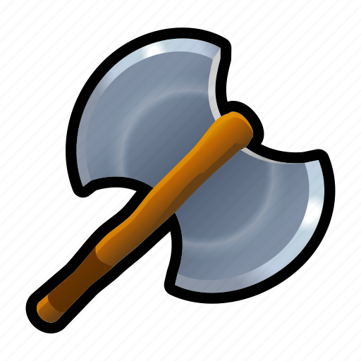 Axe, battle, blade, iron, medieval, sharp, weapons icon - Download on Iconfinder