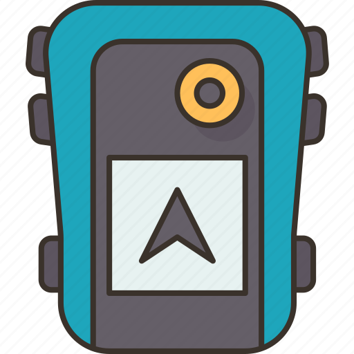 Gps, device, navigation, satellites, coordinates icon - Download on Iconfinder