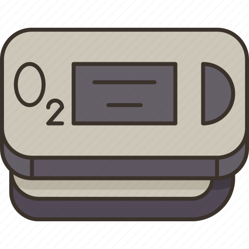 Oximeter, pulse, oxygen, monitor, healthcare icon - Download on Iconfinder