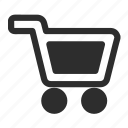cart, bag, shop, shopping