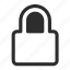 lock, protect, safety, padlock 