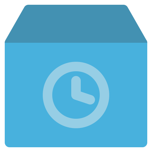 Box, delivery, package, parcel, shipping, time icon - Free download