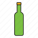 beverage, bottle, container, drink, glass, packaging, wine