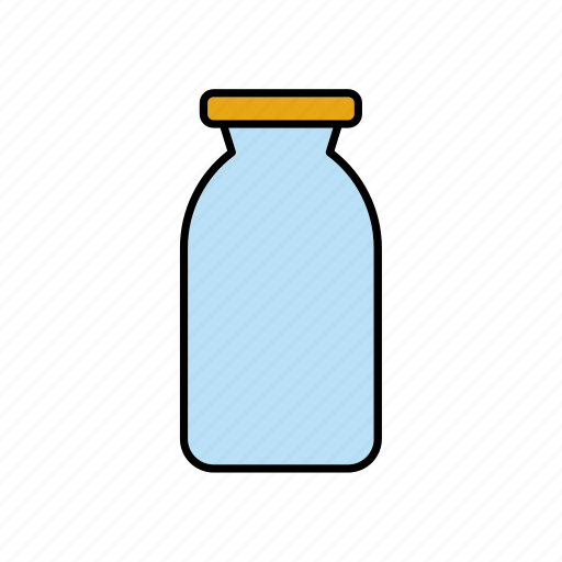 Bottle, container, food, glass, jar, packaging, pot icon - Download on Iconfinder