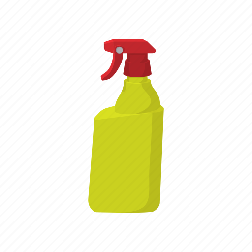 Bottle, cartoon, plant, plastic, spray, sprayer, water icon - Download on Iconfinder