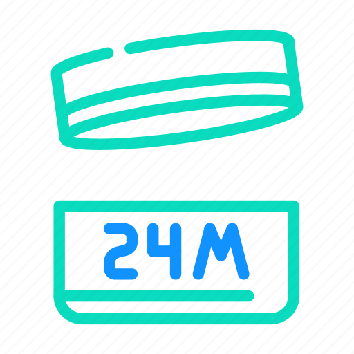 24m, period, after, opening, package, packaging icon - Download on Iconfinder