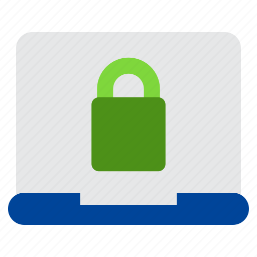 Laptop, lock, padlock, security, system, mobile, phone icon - Download on Iconfinder