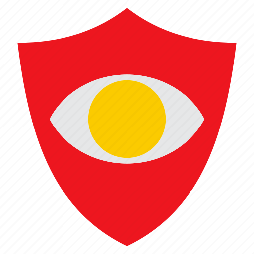 Shield, security, guard, protection, eye icon - Download on Iconfinder