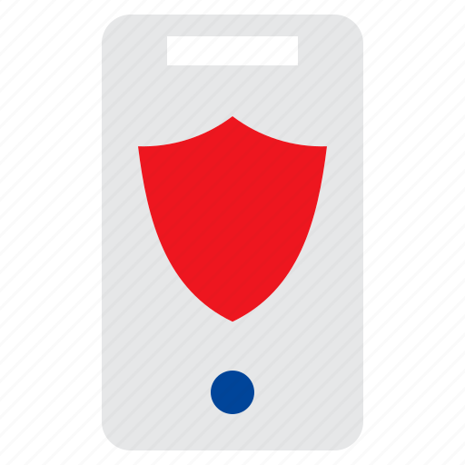 Smartphone, security, guard, protection, shield icon - Download on Iconfinder