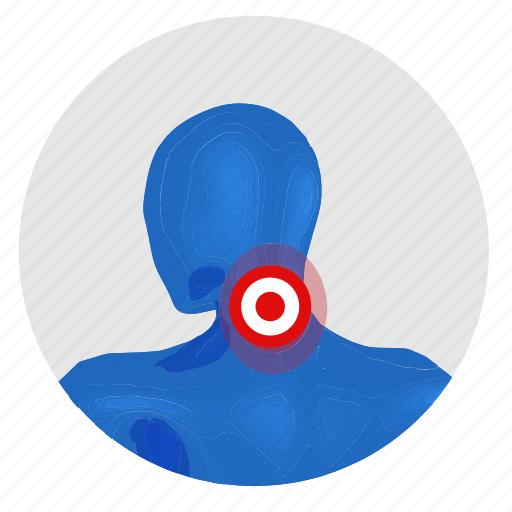 Health, man, neck, pain icon - Download on Iconfinder
