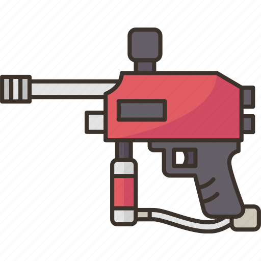 Marker, gun, paintball, shooting, game icon - Download on Iconfinder
