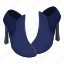 ankleboots, isometric, object, sign 