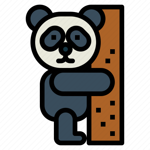 Panda, bear, animal, ursidae, giant icon - Download on Iconfinder