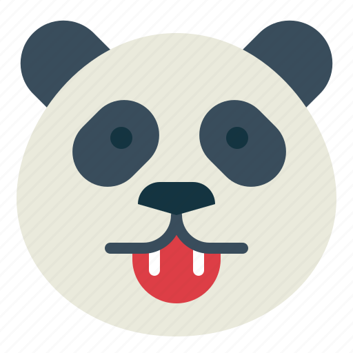Panda, bear, animal, ursidae, head icon - Download on Iconfinder