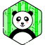 face, happy, panda, smile 