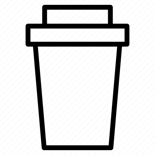 Paper, cup, coffee, tea, drink, hot, cafe icon - Download on Iconfinder