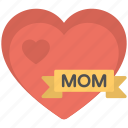 greeting card, love regards, loving mom, mom heart, mother day concept 