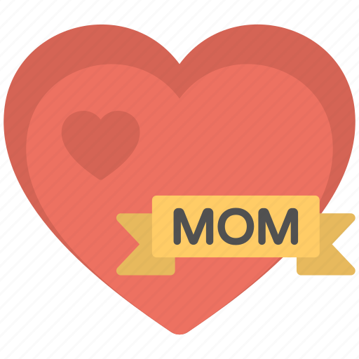 Greeting card, love regards, loving mom, mom heart, mother day concept icon - Download on Iconfinder