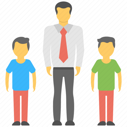 Children, family, father, father and sons, relationship icon - Download on Iconfinder