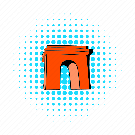 Arch, comics, france, monument, paris, street, travel icon - Download on Iconfinder