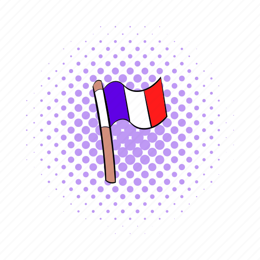 Comics, country, flag, france, french, nation, national icon - Download on Iconfinder